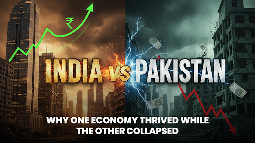 India vs. Pakistan: Why One Economy Thrived While the Other Collapsed