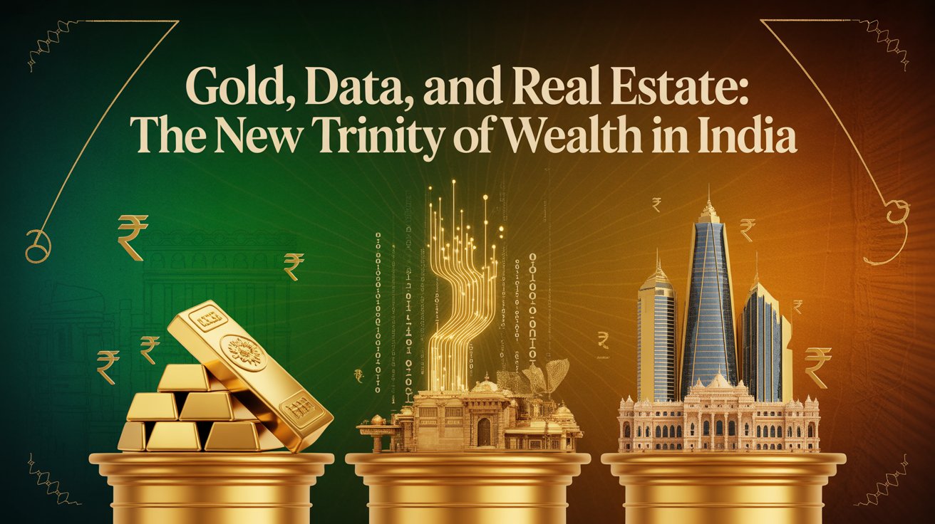 Gold, Data, and Real Estate: The New Trinity of Wealth in India