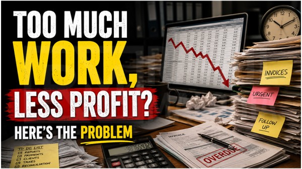 Too Much Work, Less Profit? Here's the Problem