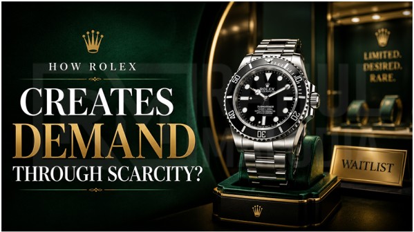 How Rolex Creates Demand Through Scarcity?