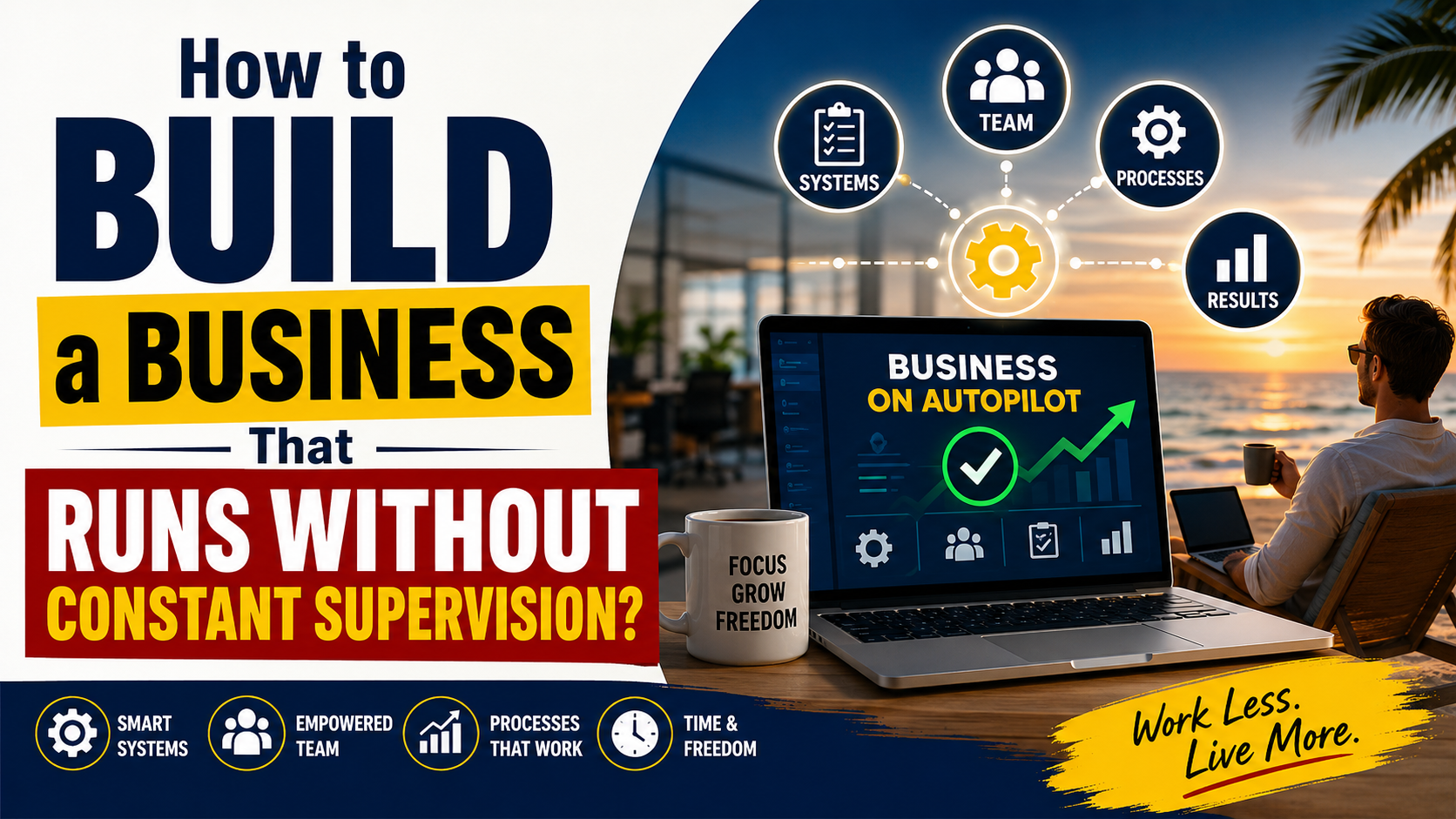 How to Build a Business That Runs Without Constant Supervision